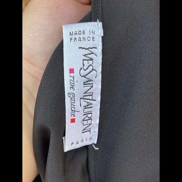 Yves Saint Laurent “Rive Gauche” Vintage Trousers size F40 /USA 8 - Picture 11 of 16